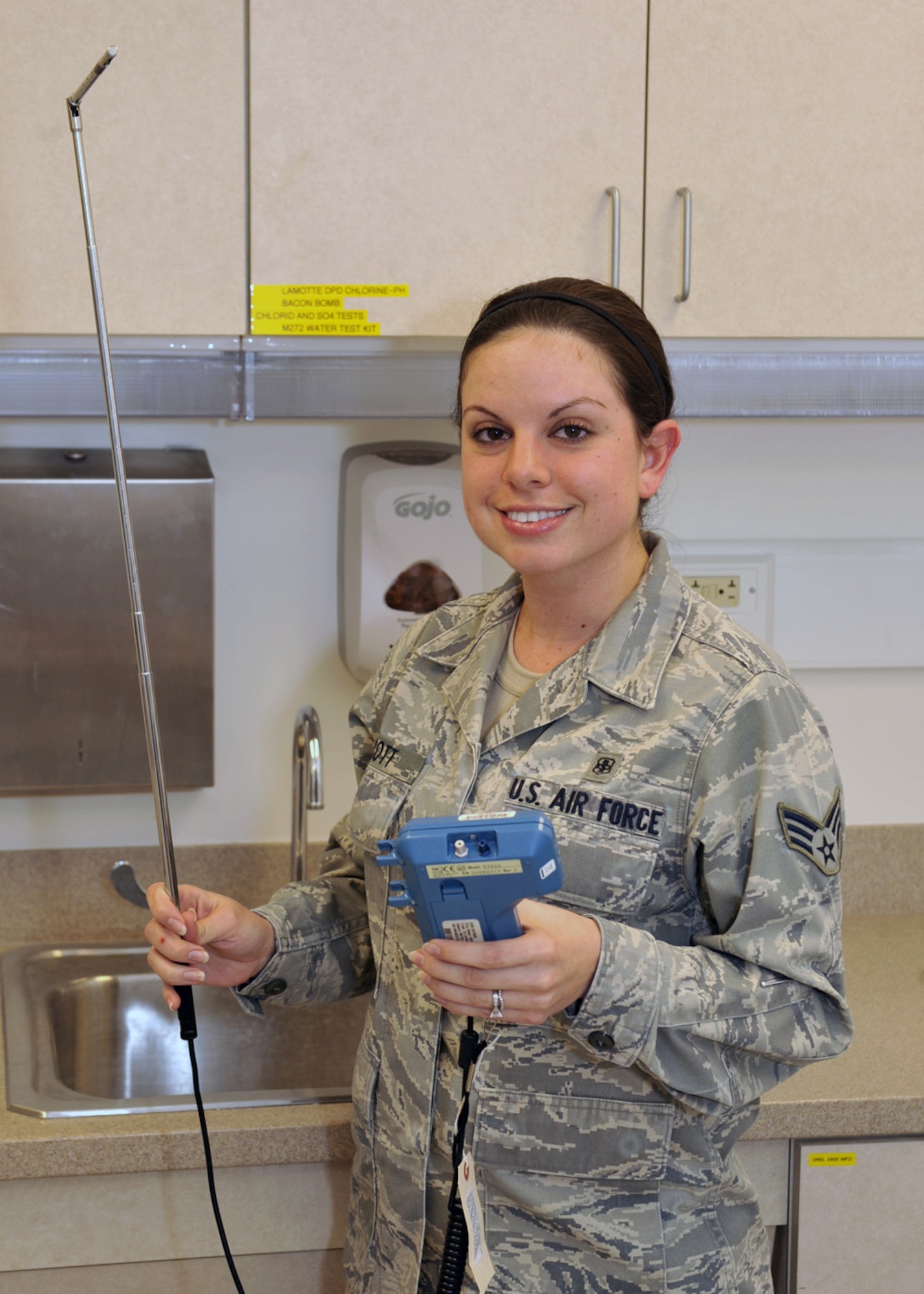 Senior Airman Jaimee R. Scott, Airman of the Week May 11, 2012. (U.S. Air Force photo by Tech. Sgt. Chuck Walker)