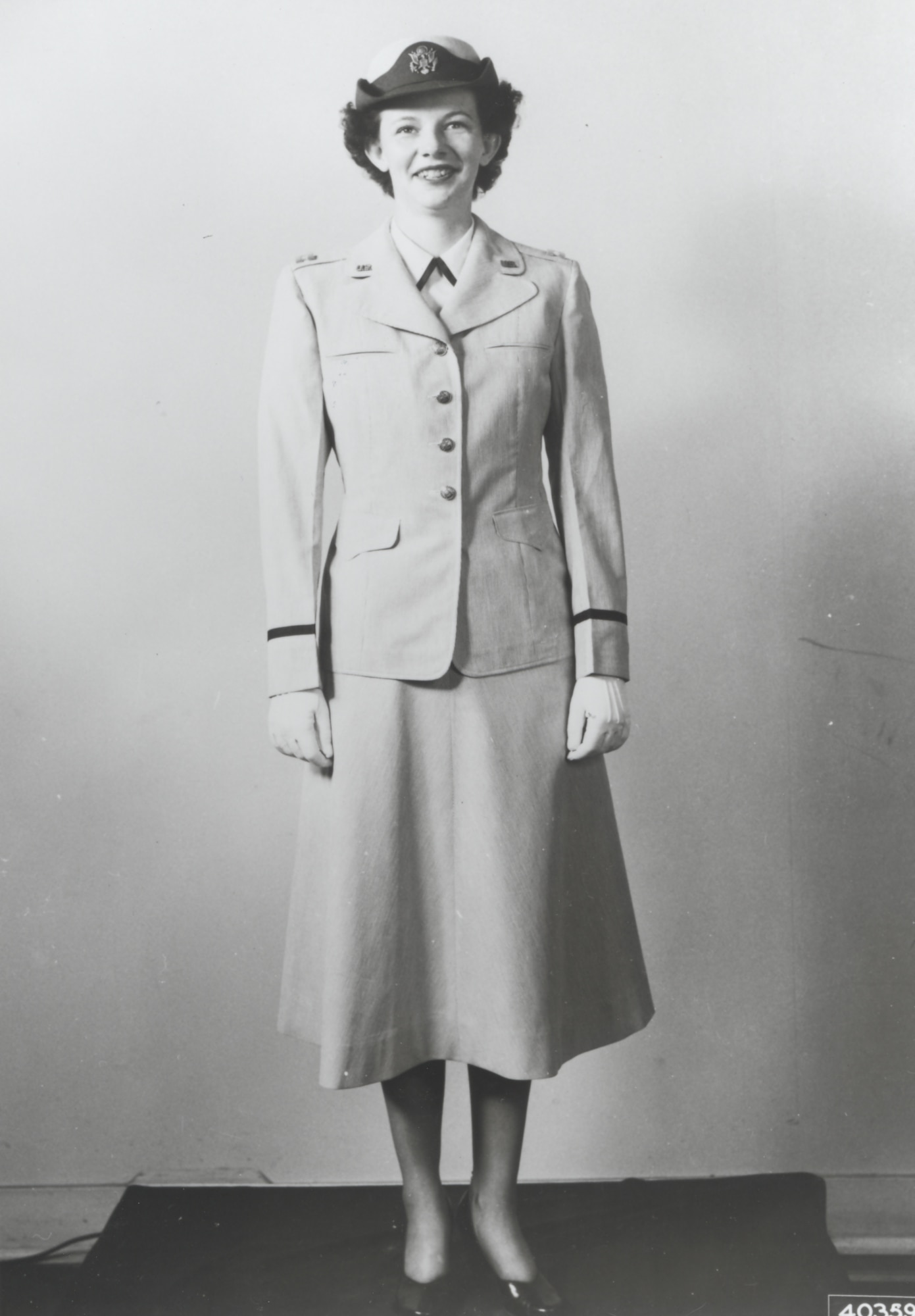 First uniforms for the new U.S. Air Force, early 1950's.