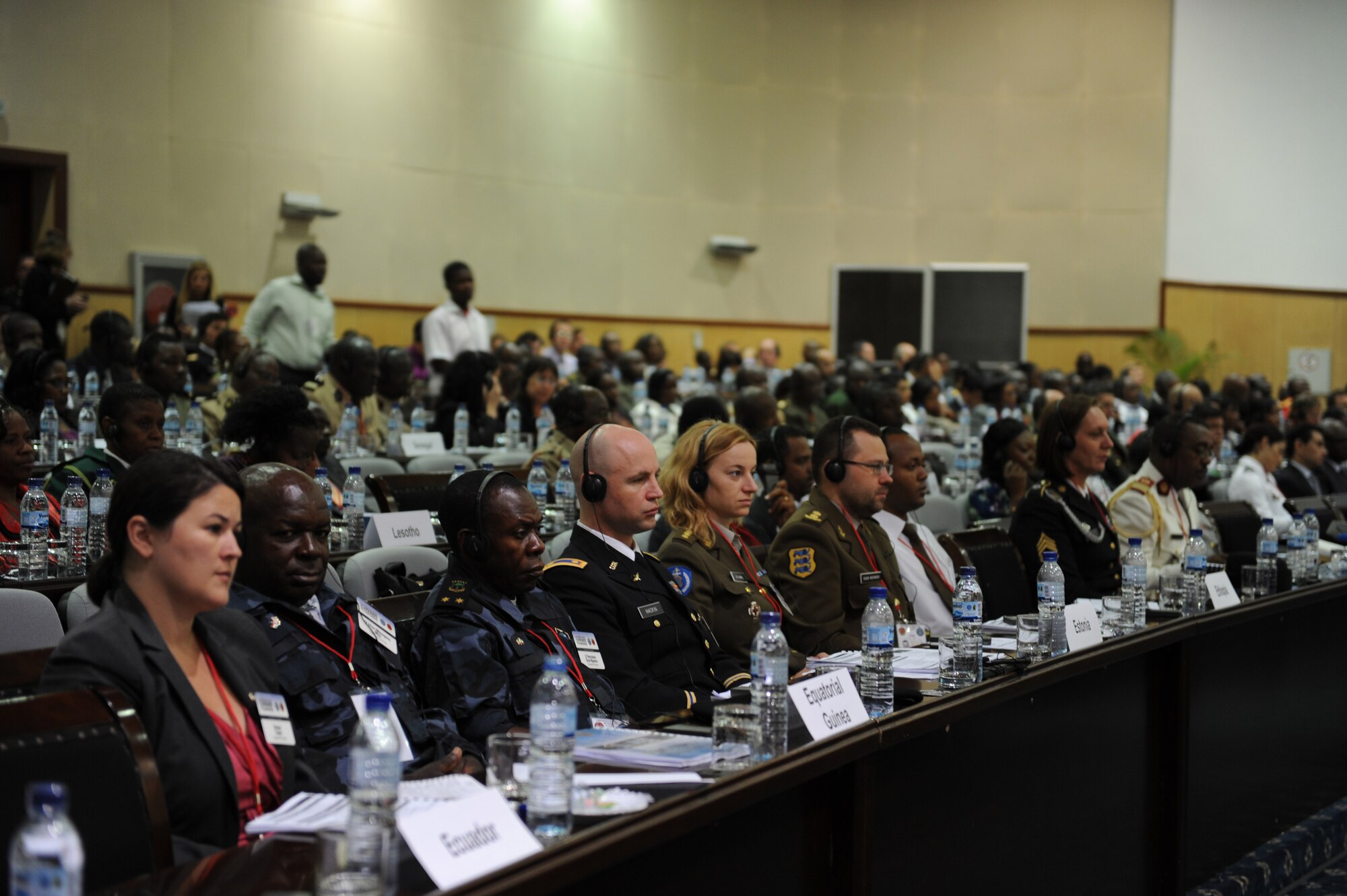 MAPUTO, Mozambique -- Military and civilian delegates and subject matter experts from 77 nations gathered for the 2012 International Military HIV/AIDS Conference in Maputo, Mozambique, May 7- 10, to share best practices in HIV prevention, care and treatment.. (U.S. Air Force photo/Staff Sgt. Benjamin Wilson)