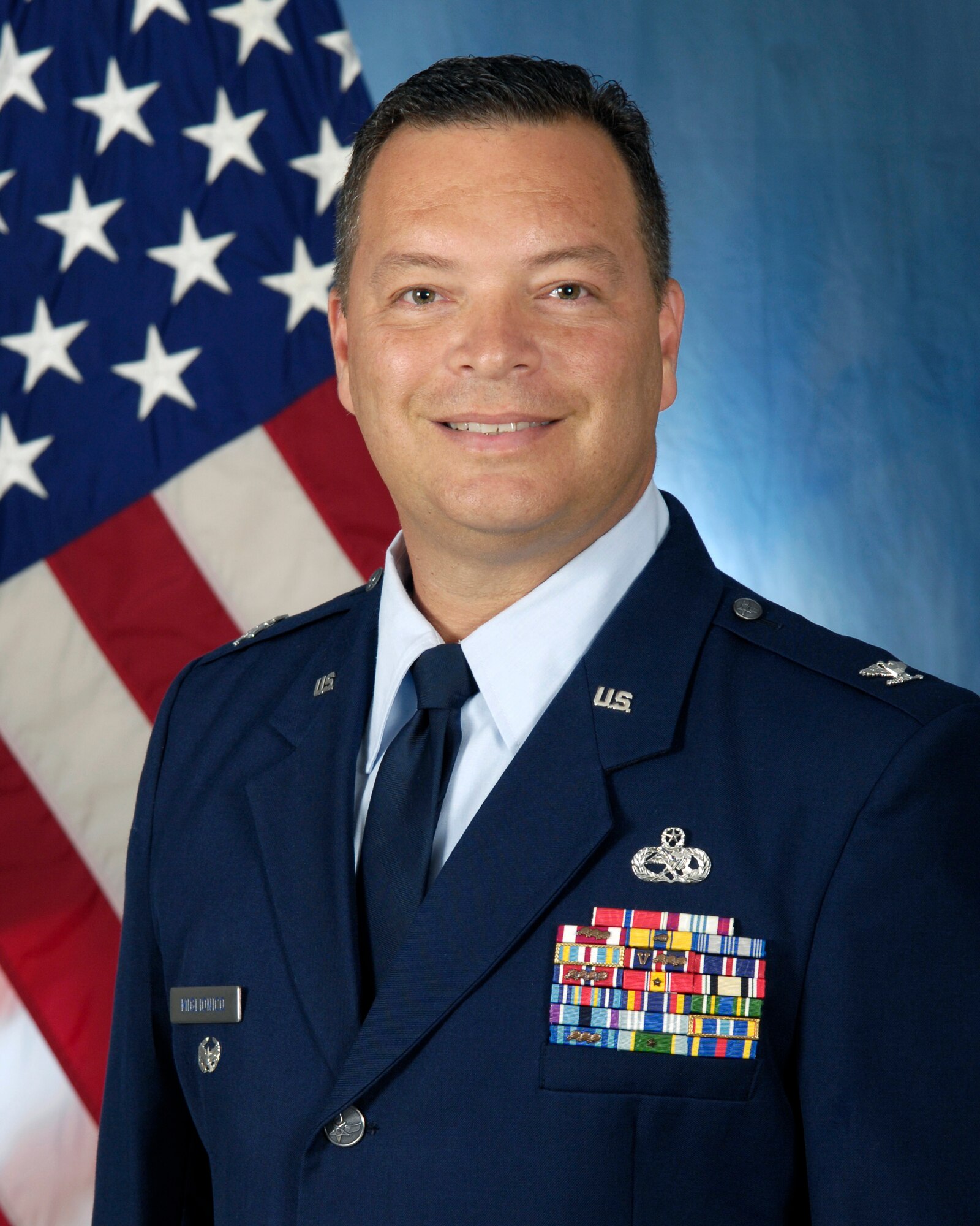 Col. Robert Miglionico became the 1st Special Operations Wing's new vice wing commander at Hurlburt Field, Fla., April 30, 2012. Miglionico is the former commander of the 1st Special Operations Maintenance Group. (U.S. Air Force photo)