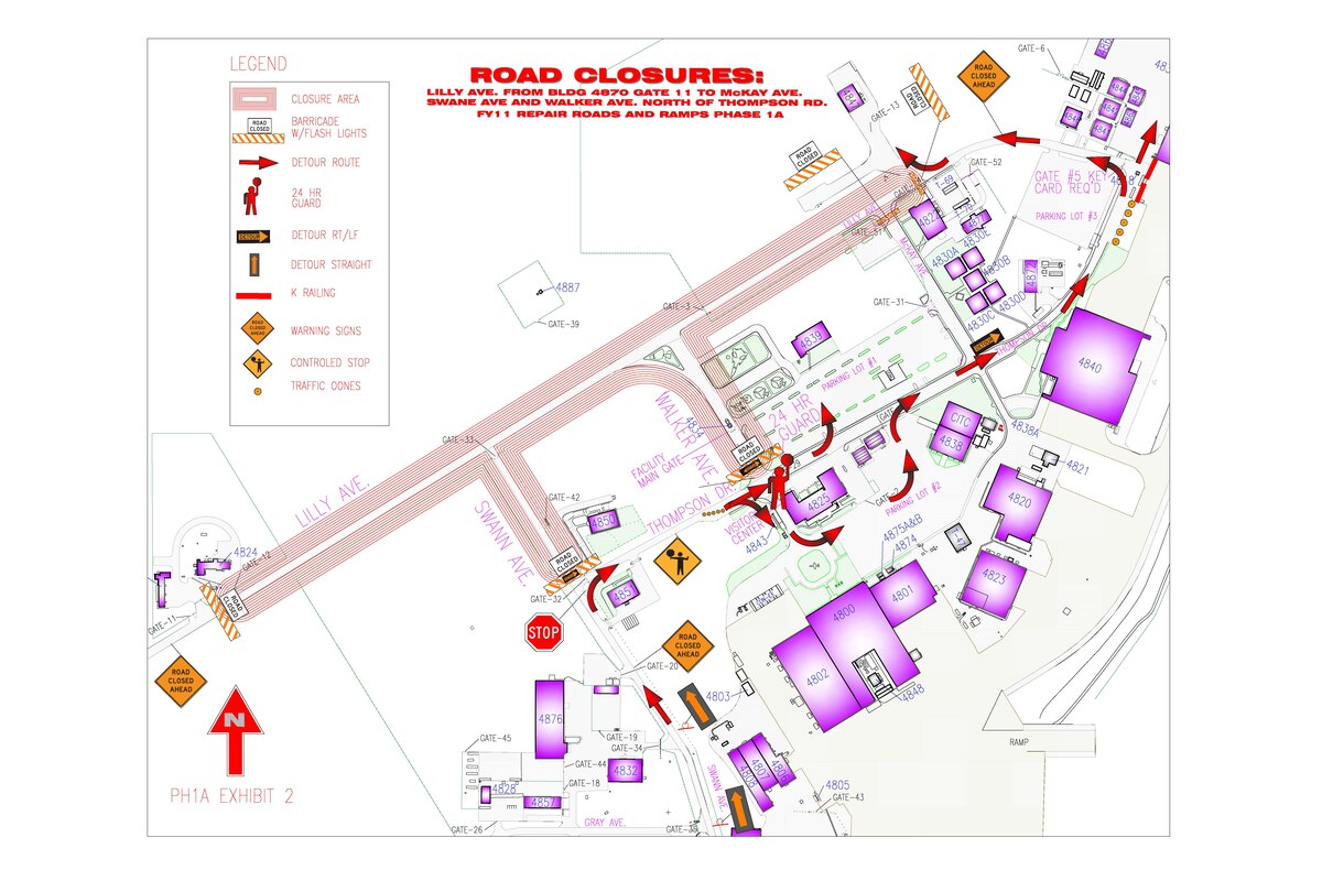 NASA Dryden entrance road to close for repairs, repaving > Edwards Air