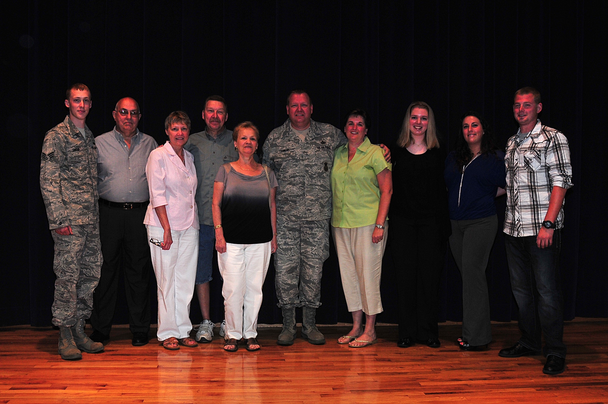 The 171st celebrates the career of Chief Master Sgt. Bruce Fromlak, 171st Security Forces Squadron. Fromlak headed the Control Cell for Detainee Missions Operations from Aril 2005 to January 2011. (National Guard photo by Master Sgt.Stacey Barkey/ Released)