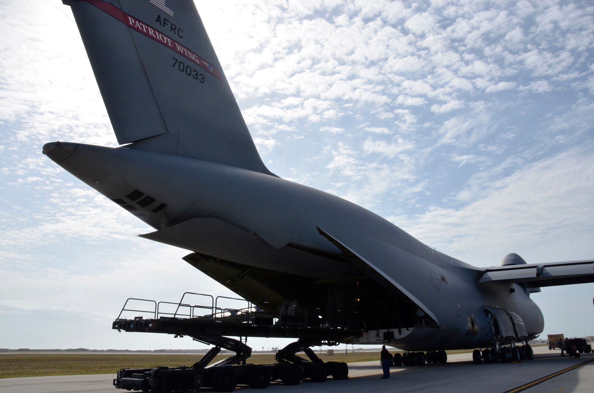 The 439th Airlift Control Flight led deployed operations for Exercise Patriot Sands at Patrick Air Force Base, Fla., from April 25 to May 1. Seven Reserve units and a federal agency teamed up for an airlift training exercise simulating deployed bare-base conditions with limited support. (U.S. Air Force photo/SrA. Kelly Galloway)