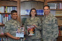 Tech. Sgt. Tony Cortinas, Staff Sgt. Natisha Valenti, and Chief Master Sgt. Kevin Jurgella

MINOT AIR FORCE BASE, N.D. -- The 5th Bomb Wing's Equal Opportunity office strives to enhance wing mission readiness and capabilities by promoting an environment free from unlawful discrimination and sexual harassment. They also work to  ensure equality, diversity and cultural competence through education and customer service. For more information about them or to learn about events they are hosting visit them on Facebook: Minot Equal Opportunity. (Photo Submission by Tech. Sgt. Mark Frederici)