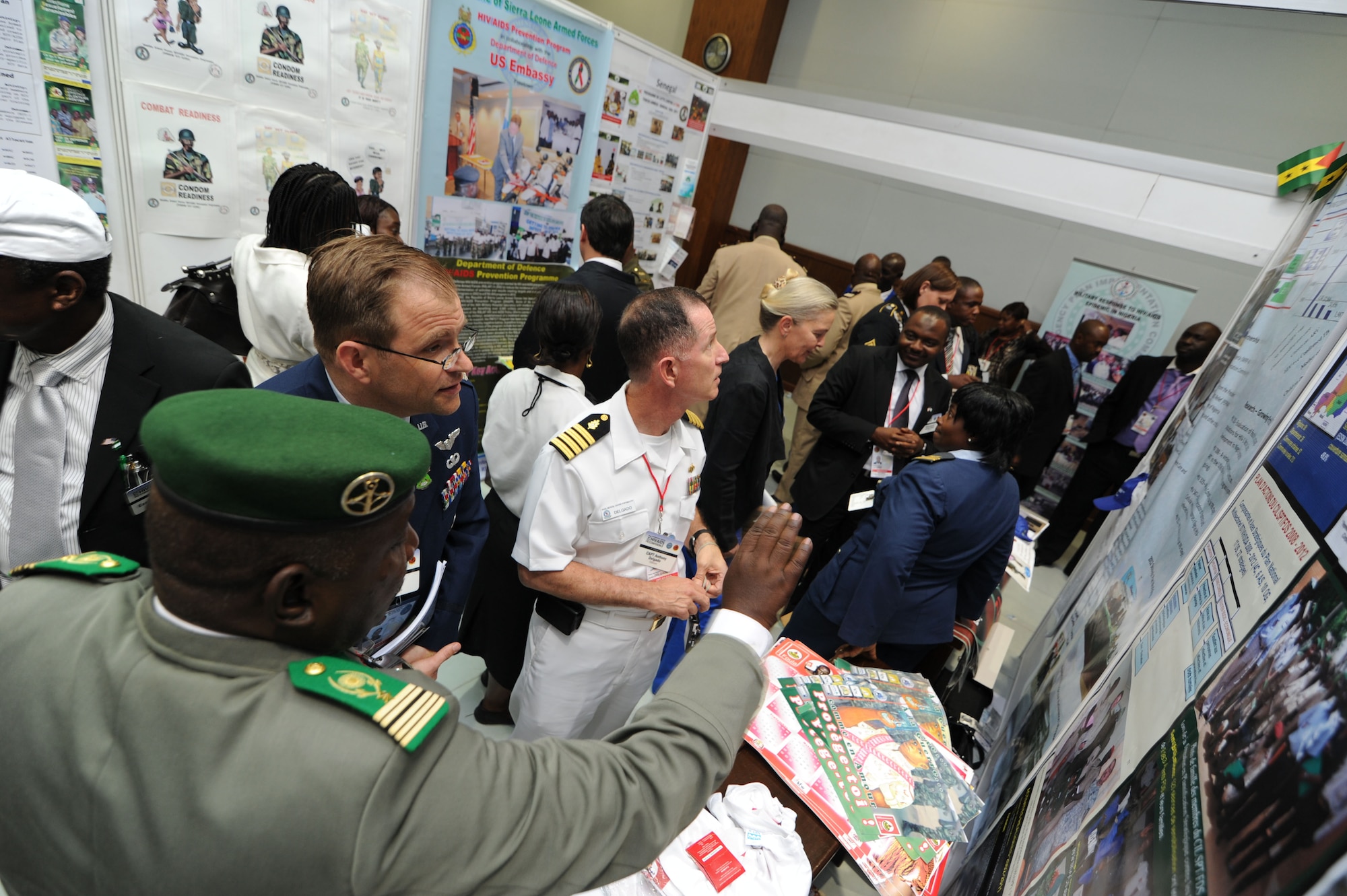 MAPUTO, Mozambique -- Military and civilian delegates and subject matter experts from 77 nations gathered for the 2012 International Military HIV/AIDS Conference in Maputo, Mozambique, May 7- 10, to share best practices in HIV prevention, care and treatment.. (U.S. Air Force photo/Staff Sgt. Benjamin Wilson/Released)