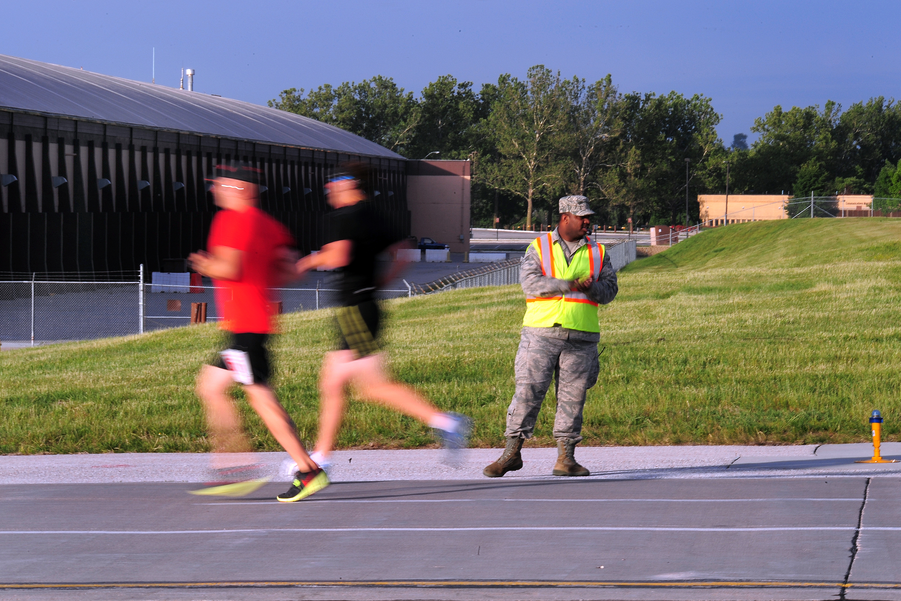 Runners live the Offutt experience > Offutt Air Force Base > News
