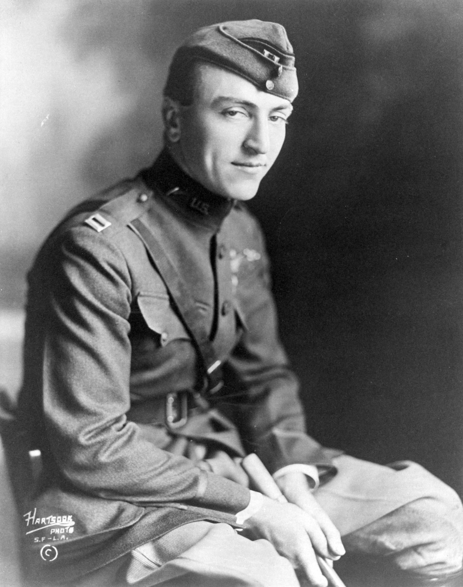Capt. Eddie Rickenbacker. (U.S. Air Force photo)
WWI