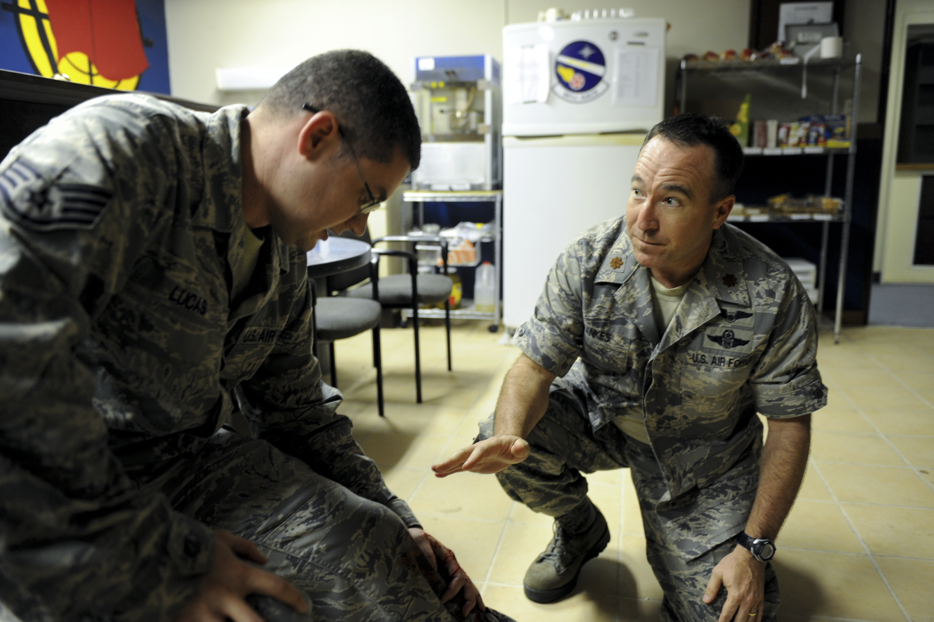 Kadena Airmen aid to train