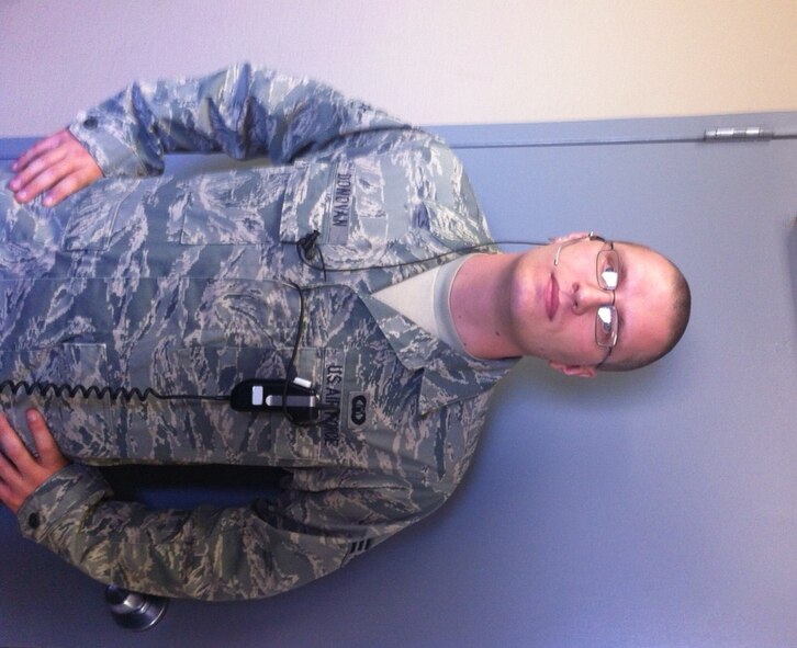 Desert Lightning Team's Weekly Warrior Senior Airman Alex Donovan