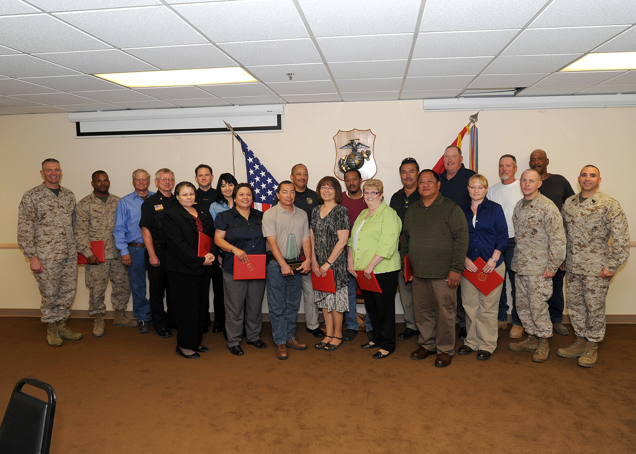 Marines, Civilian Marines recognized for outstanding service to Barstow ...