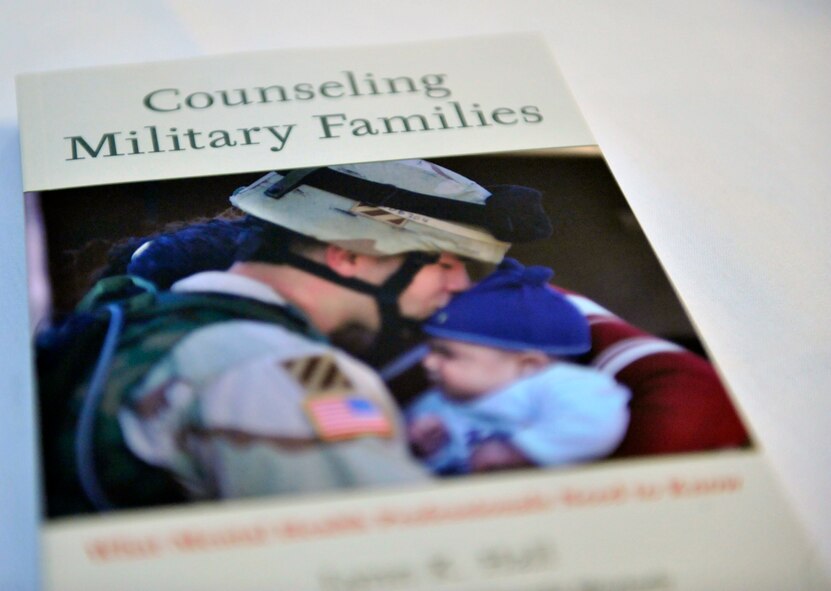 “Counseling Military Families” was given to each local clergy member that attended Clergy Day at Shaw Air Force Base, S.C., May 17, 2012. Along with a round table discussion, spiritual leaders were given several different tools and encouraged to start  dialogue with the Shaw chaplains about issues they face when counseling military members in their congregations. At the end of the day, religious leaders were given a tour of the flightline in order to gain better insight on what challenges military members face on a day to day basis. (U.S. Air Force photo by Senior Airman Amber E. N. Jacobs/Released)