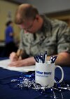 MINOT AIR FORCE BASE, N.D -- More than 850 residents at Minot Air Force Base recently showed up to a mass lease signing event held at the Roughrider Community Center, as part of the base’s final phases for transitioning to privatized housing. (U.S. Air Force photo/Airman 1st Class Andrew Crawford)