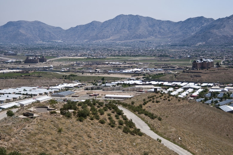 KABUL, Afghanistan — Afghan forces assumed nearly all operations and maintenance duties at Darulaman Garrison (foreground) in here, March 1, 2012.