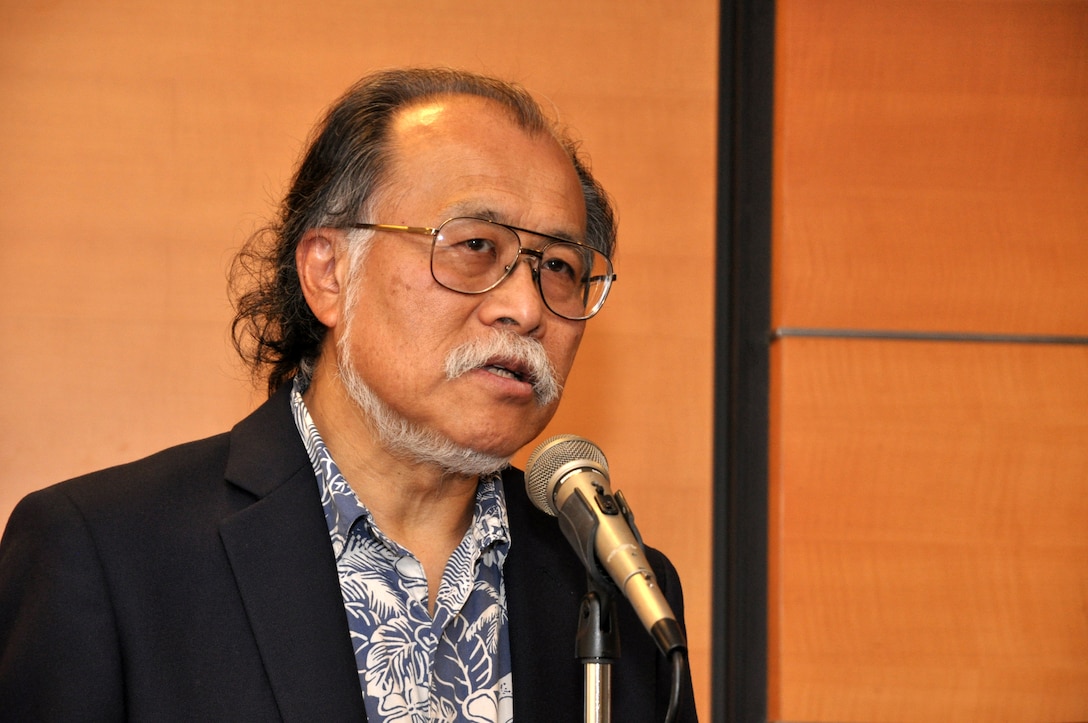 LOS ANGELES, Calif. — Eugene Moy from the Chinese Historical Society of Southern California based his presentation on a recently published book, "Portraits of Pride II," which features the personal stories of eight Chinese-American Nobel laureates.