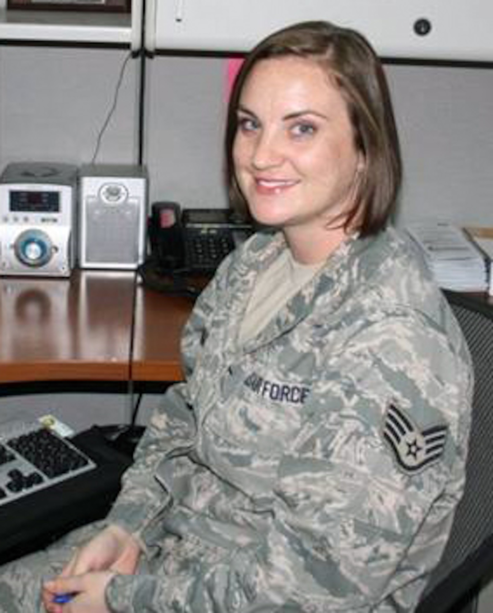Staff Sgt. Sara Luna, 912th Air Refueling Squadron resource manager, at March Air Reserve Base, Calif., has been selected as a member of Team Fairchild's elite, Fairchild's Finest at Fairchild Air Force Base, Wash. (Courtesy photo/Released)