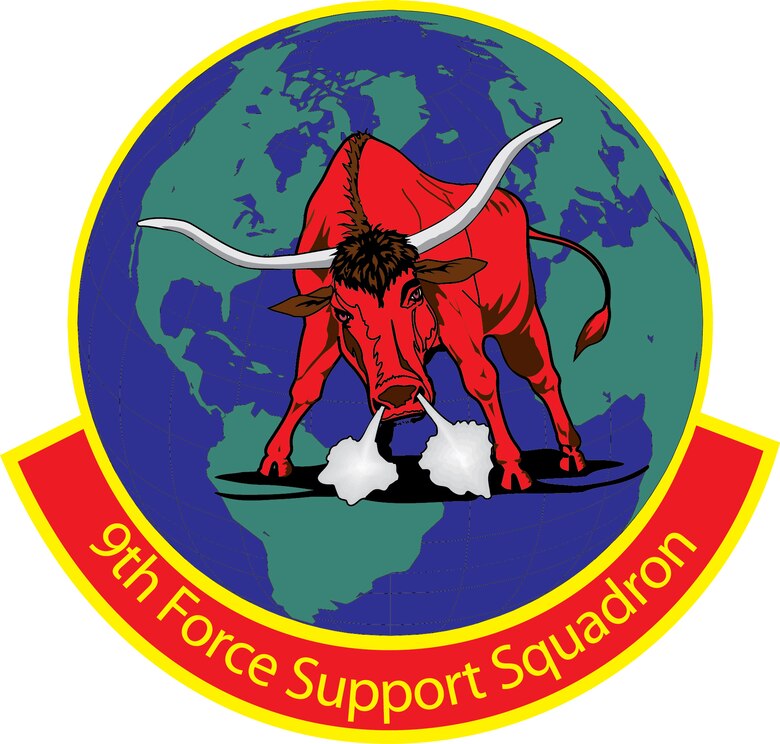 9th Force Support Squadron Beale Air Force Base Display