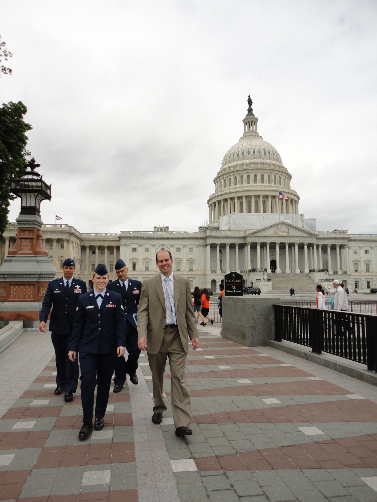 Several members of the 944th Fighter Wing were part of a congressional delegation visit to Washington D.C. May 8-9. The group spent two days on Capitol Hill visiting state representatives and staff from seven Arizona congressional districts and one state senator.