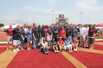 The Joint Base San Antonio-Lackland First Sergeants Council volunteered to support this year’s San Antonio area Special Olympics spring games May 5 at Harlandale Memorial Stadium. The group serves local communities with its quarterly civic outreach programs. (U.S. Air Force photo/Robbin Cresswell)