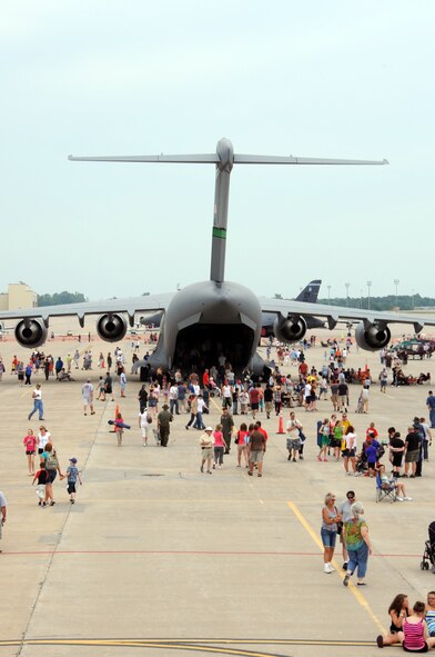 The Wings Over Whiteman airshow, May 19-20, featured dozens of aircraft performances and static displays. (U.S. Air Force photo/Staff Sgt. Lauren Padden)