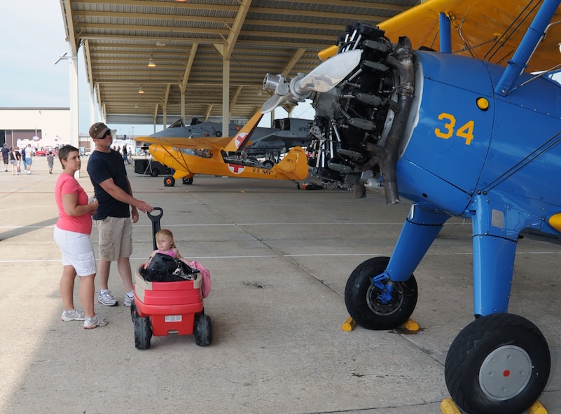 The Wings Over Whiteman airshow, May 19-20, featured dozens of aircraft performances and static displays. (U.S. Air Force photo/Staff Sgt. Lauren Padden)