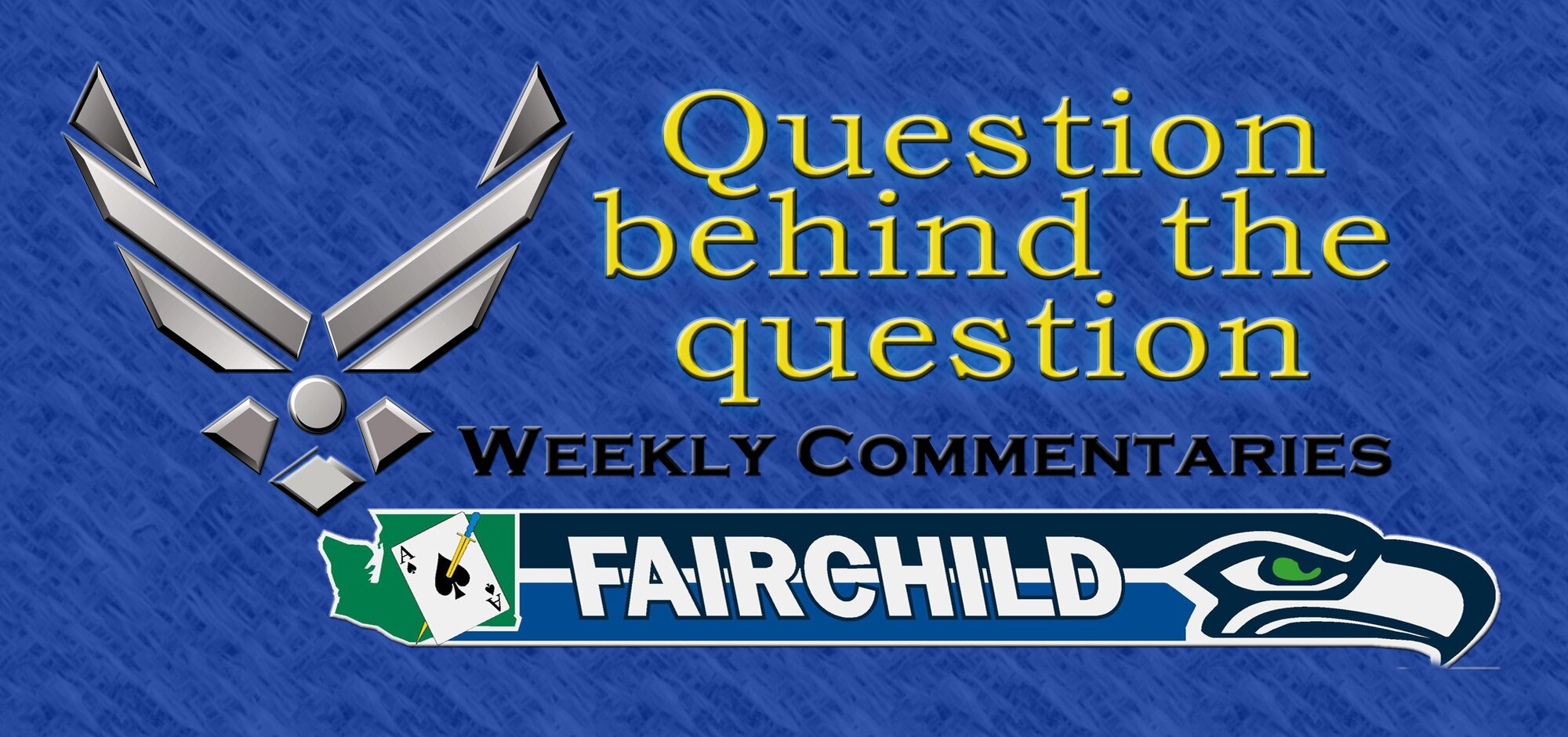 Weekly, Fairchild leadership writes commentaries focused on a wide array of topics important to all servicemembers. (U.S. Air Force graphic by Senior Airman Benjamin Stratton/Released)