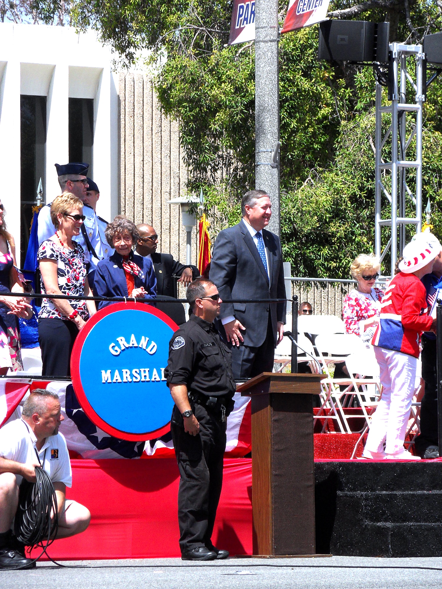 Secretary of the Air Force Michael B. Donley served as Grand Marshall of the Torrance Armed Forces Day Parade.  (Courtesy photo)