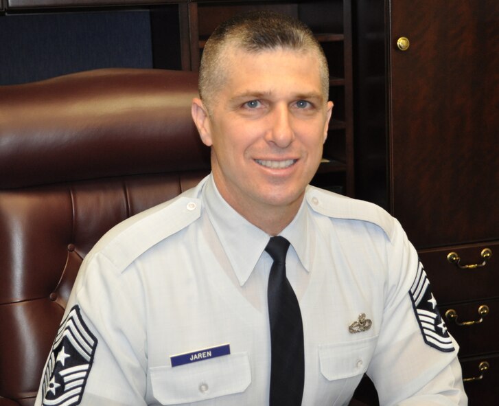 Chief Master Sgt. Eric Jaren, AFMC Command Chief