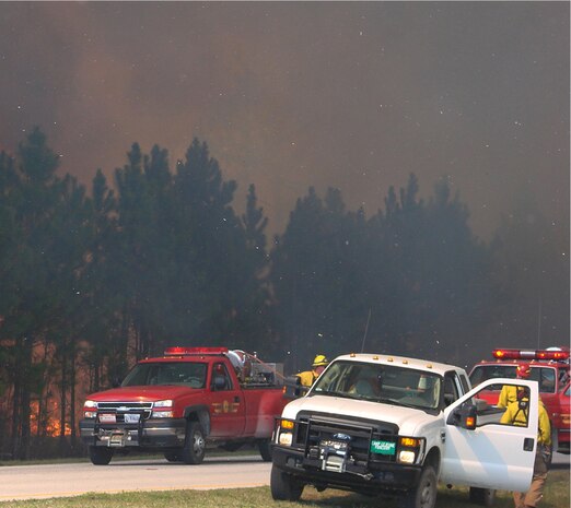 Established in 1941, the Fire & Emergency Service Division (FESD) is presently comprised of an all civilian professional government employee workforce that is charged with providing the highest level of safety, fire, and emergency protection possible to all military, civilian, and neighboring municipalities. Our mission is to protect life and property of all who visit, live, and work within the jurisdiction of Marine Corps Base Camp Lejeune, Marine Corps Air Station New River, and its surrounding communities.  This is accomplished through providing aggressive fire prevention and public education programs; maintianing highly trained and proficient staff who specialize in firefighting and emergency operations to include Prehospital Basic and Advanced Life Support Providers; Hazardous Materials Mitigation; and Heavy, Tactical, and Water Rescue.