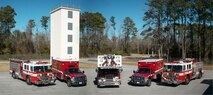 Established in 1941, the Fire & Emergency Service Division (FESD) is presently comprised of an all civilian professional government employee workforce that is charged with providing the highest level of safety, fire, and emergency protection possible to all military, civilian, and neighboring municipalities. Our mission is to protect life and property of all who visit, live, and work within the jurisdiction of Marine Corps Base Camp Lejeune, Marine Corps Air Station New River, and its surrounding communities.  This is accomplished through providing aggressive fire prevention and public education programs; maintianing highly trained and proficient staff who specialize in firefighting and emergency operations to include Prehospital Basic and Advanced Life Support Providers; Hazardous Materials Mitigation; and Heavy, Tactical, and Water Rescue.