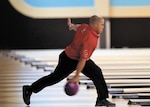 Randy Lightsey, a senior master sergeant from Yokota Air Base, Japan,  competes during the Armed Forces Bowling Tournament held May 15-18 at the Joint Base San Antonio-Lackland Skylark Bowling Center. Lightsey was a member of the men’s team that placed first in the team challenge competition. (U.S. Air Force photo/Antonio Morano)

