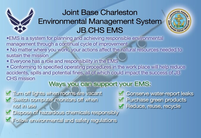 JB Charleston Environmental Policy Statement (back)