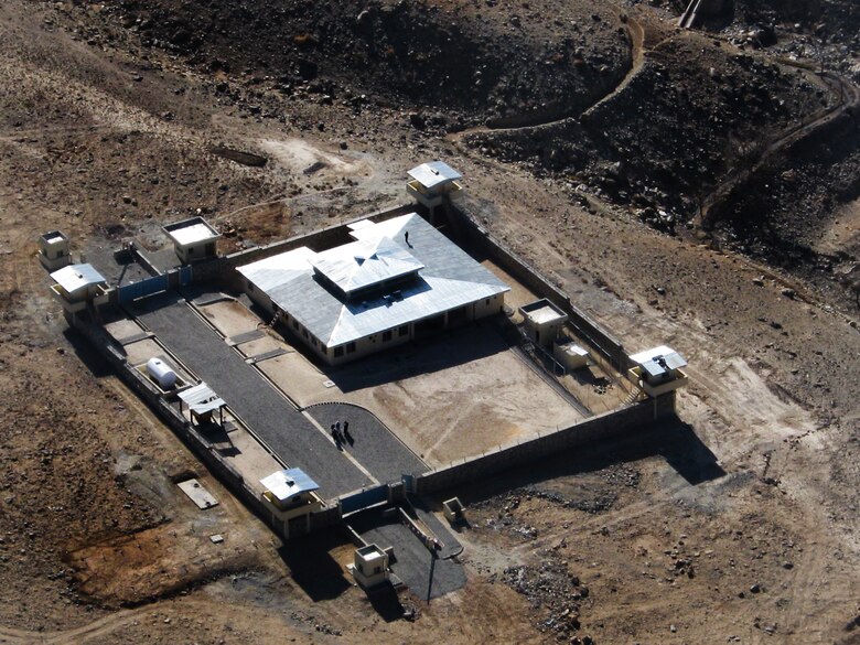 Pictured is an example of an Afghanistan National Police District Headquarters, just one of several construction contracts awarded in April. The U.S. Army Corps of Engineers contracting officials awarded eight contracts totaling more than $43.77 million across seven provinces in northern Afghanistan. The Corps of Engineers is the primary organization building military bases, police stations, roads, air strips and other infrastructure projects in Afghanistan to increase the country's stability, security and economy.