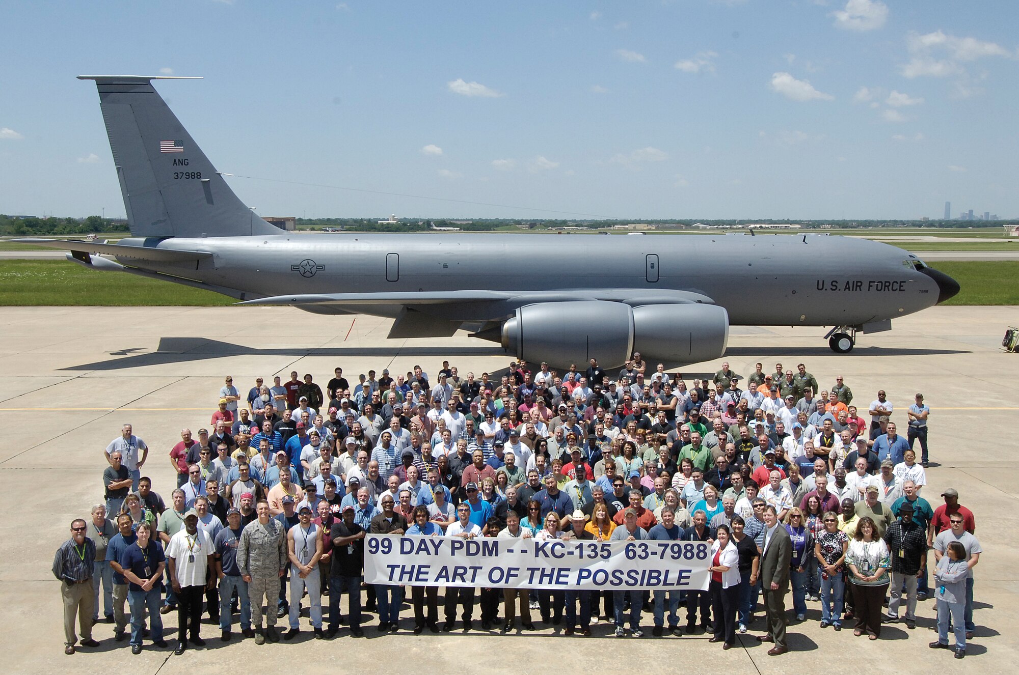 History makers Team overhauls aircraft in record 99 flow days > Tinker Air Force Base > Article