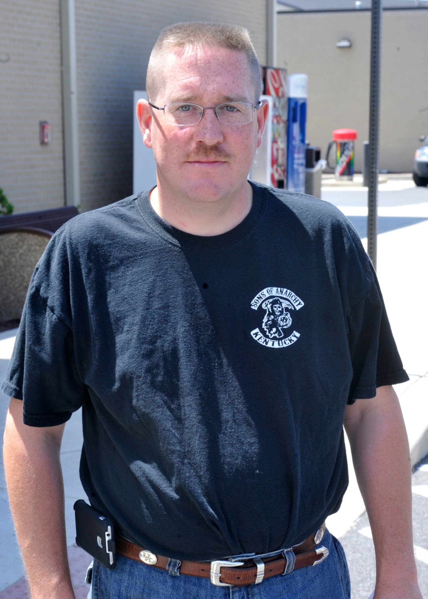 "Staying indoors as best as possible and hiding from my boss."
- Tech. Sgt. Aaron Motley