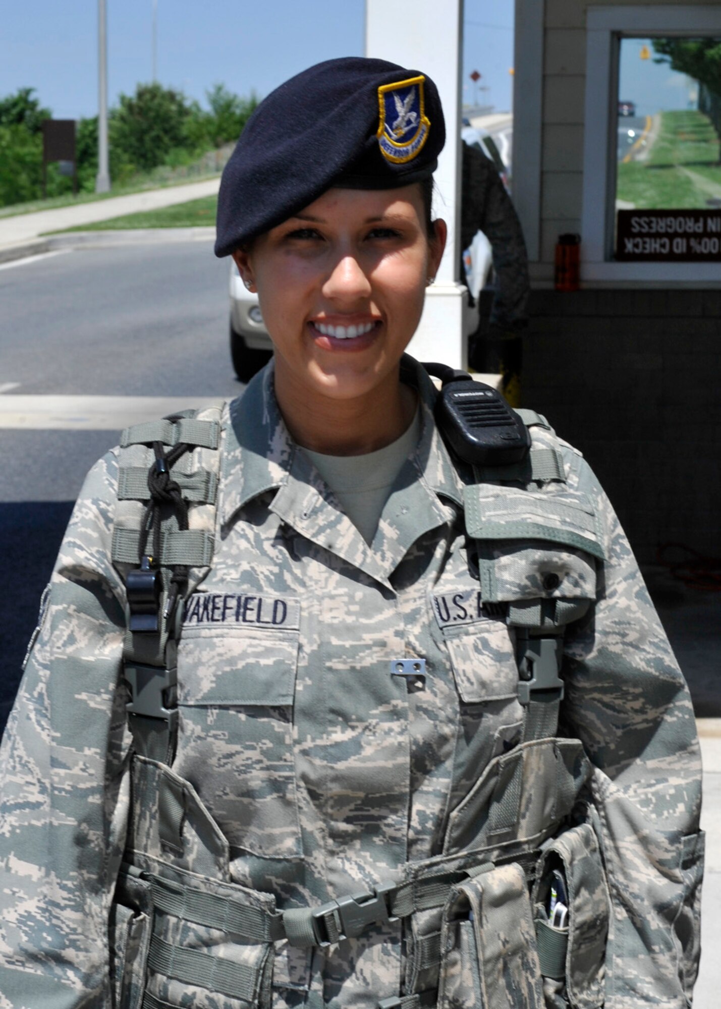 "Looking for Air Conditioning."
- Senior Airman Allison Wakefield