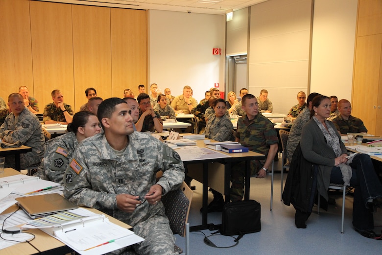 WIESBADEN, Germany — More than 50 students from six NATO countries attended a four-day U.S. Army Corps of Engineers Europe District engineering course, the week of May 15 at the Wiesbaden Entertainment Center in Germany.