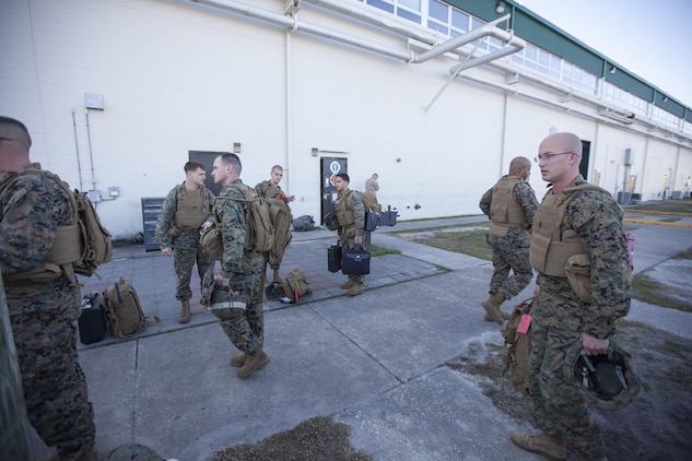 Marines and sailors with the 26th Marine Expeditionary Unit prepare to deploy aboard the USS Wasp (LHD-1) Nov. 1, 2012, in support of Hurricane Sandy disaster relief efforts in New York and New Jersey. The 26th MEU is able to provide generators, fuel, clean water, and helicopter lift capabilities to aid in disaster relief efforts. The 26th MEU is currently conducting pre-deployment training, preparing for their departure in 2013. As an expeditionary crisis response force operating from the sea, the MEU is a Marine Air-Ground Task Force capable of conducting amphibious operations, crisis response, and limited contingency operations.