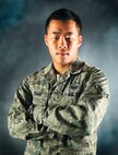 Airman 1st Class Albert Chang, 375th Comptroller Squadron, noticed the suicidal signs of a friend and reported the problem, helping save his friend’s life. He not only got his friend and fellow service member the help he needed, but also served as a wingman to actively be involved in his friend’s life when he started noticing his friend’s unusual behavior. (U.S. Air Force photo by Staff Sgt. Ryan Crane)
