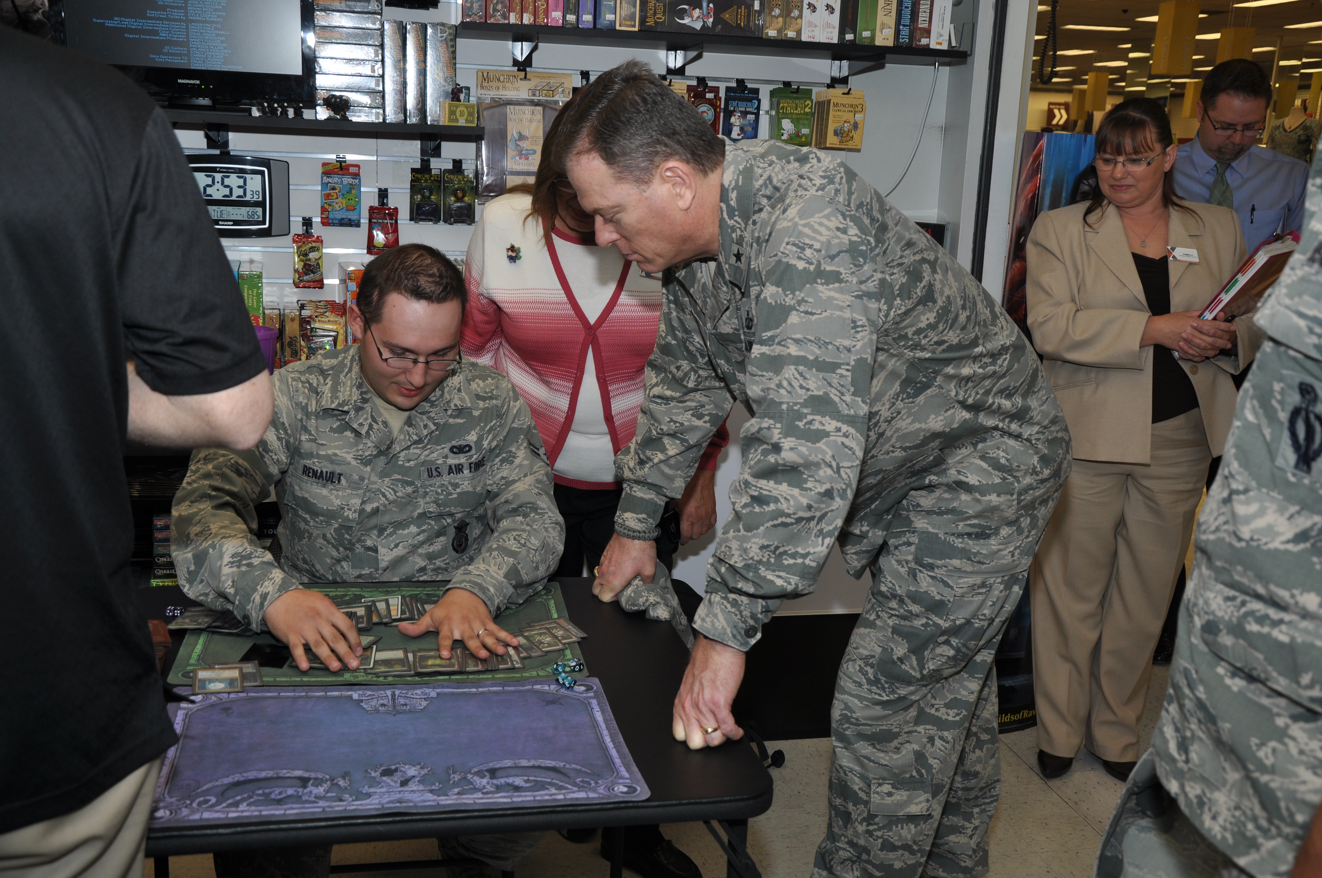 Brigadier General Casey Blake Visits Goodfellow Goodfellow Air