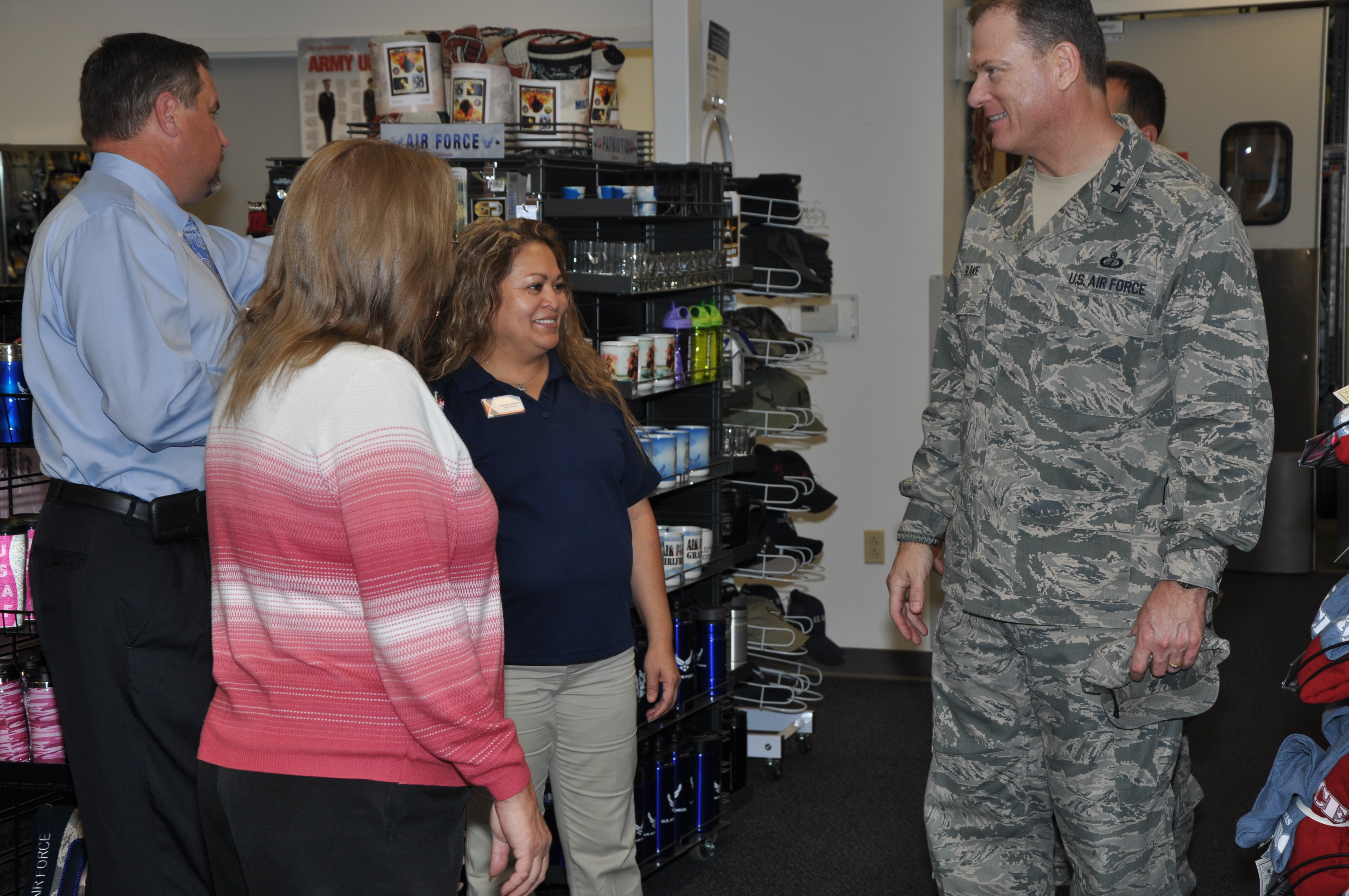 Brigadier General Casey Blake Visits Goodfellow Goodfellow Air Force Base Article Display