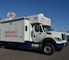 A U.S. Army Corps of Engineers mobile command center - called a Deployable Tactical Operations System, or DTOS - shown during an emergency response exercise in Sausalito, Calif. 