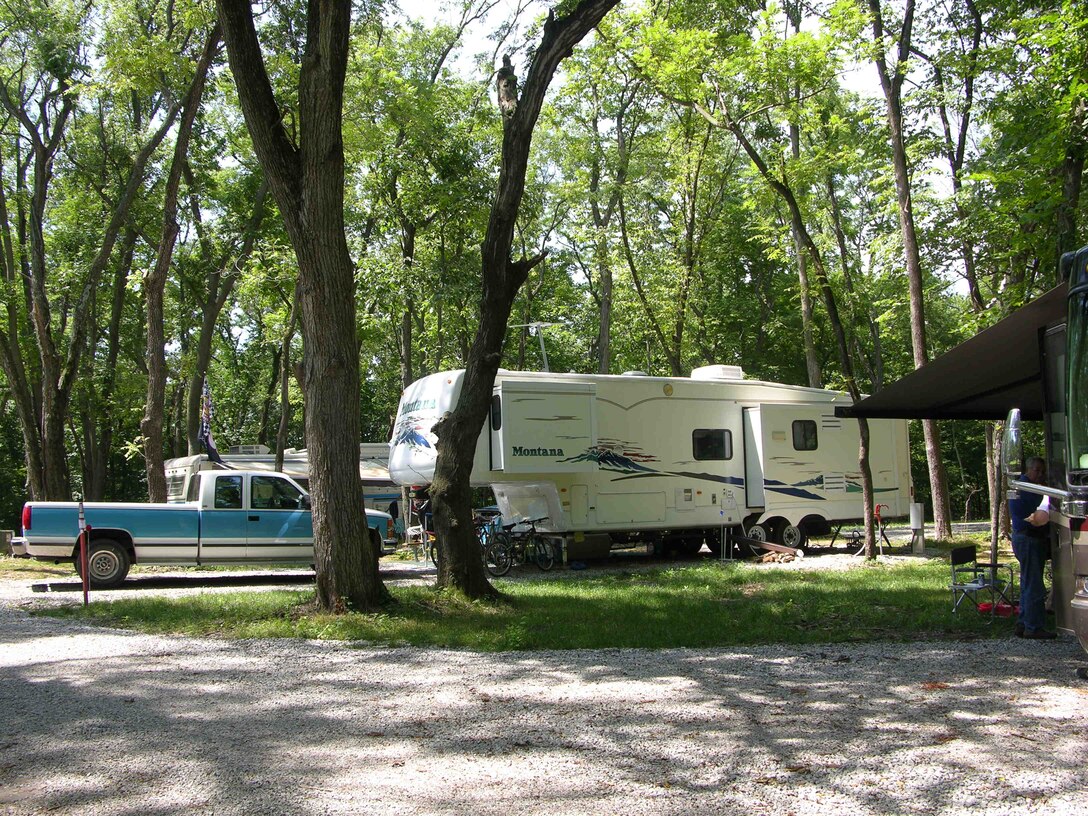 Campers at Roberts Creek County Park