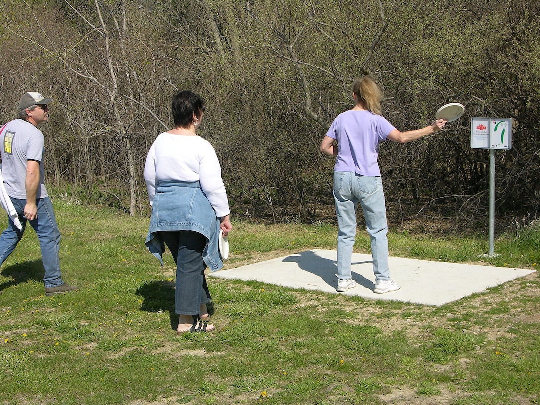 Disc Golfers at Roberts Creek