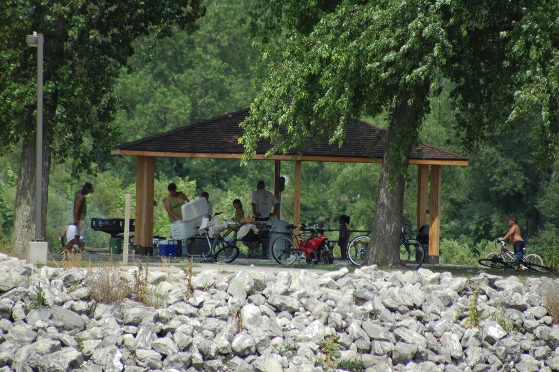 North Tailwater picnic shelter