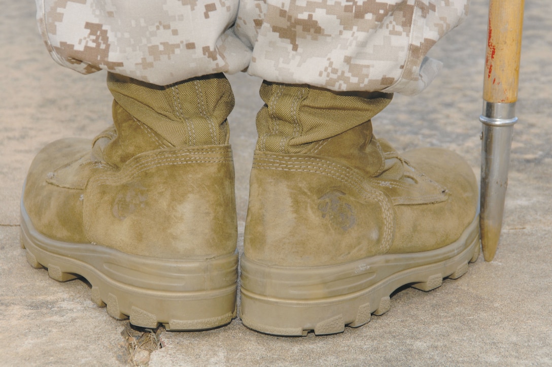 Seventeen Marines, participating in their first professional military education course, the Corporals Course, train many hours practicing basic drill movements and learning the proper use of the NCO sword and guidon for formations and ceremonies.