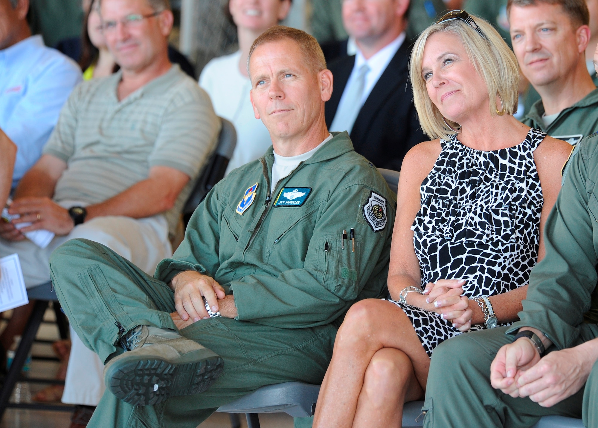 After nearly 14 months of selfless service, Tyndall will bid farewell to Brig. Gen. John McMullen, 325th Fighter Wing commander, and his wife, Kimberly, in an official ceremony Nov. 14. (U.S. Air Force photo by Lisa Norman) 
