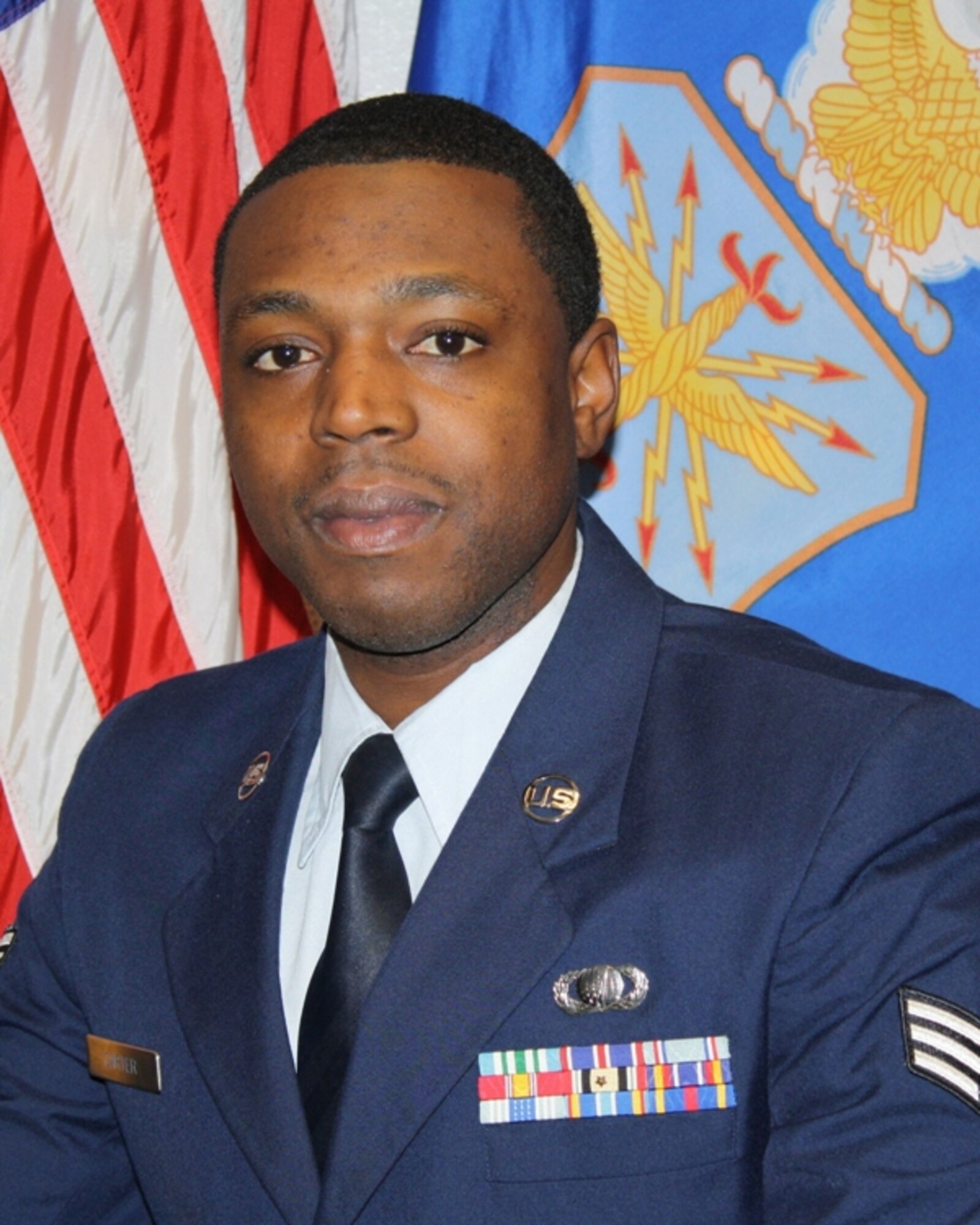 Airman Leadership School (ALS) photo for Senior Airman Joseph Carter, 82nd Contracting Squadron.  Carter earned the John L. Levitow Award for Sheppard ALS Class 13-A, which graduated Nov. 6. (U.S. Air Force photo)