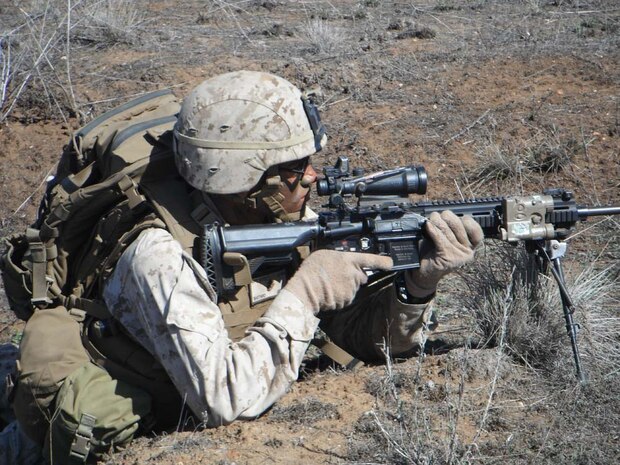 2nd Battalion 4th Marine Regiment Field Op October FX