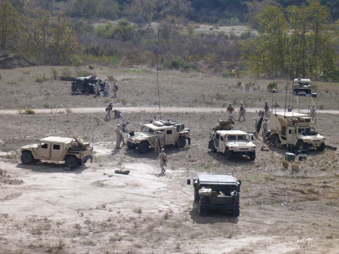 2nd Battalion 4th Marine Regiment Field Op October FX