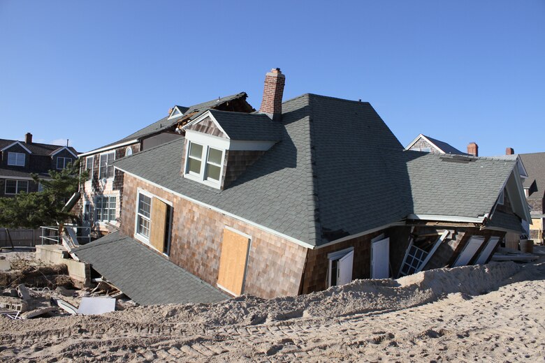 The U.S. Army Corps of Engineers Philadelphia District is working with New Jersey to close the Mantoloking breach following historic Hurricane Sandy. The breach severely damaged homes and businesses in the New Jersey community.  